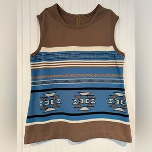 COPY - Vintage Aztec Pattern Top